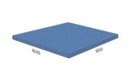 Резиновая плитка - напольное покрытие Standart 1000x1000x10 мм, м2