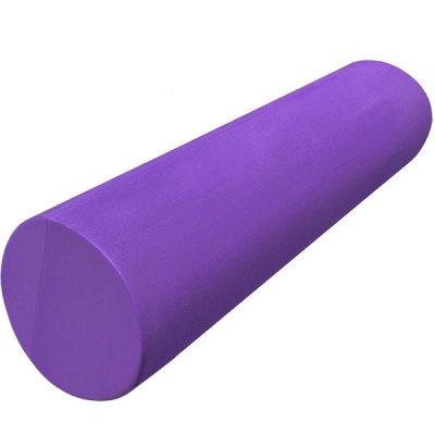 Ролик-цилиндр для пилатес гладкий (фиолетовый) 45х15см. B31611-3